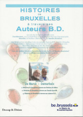 Verso de (DOC) Études et essais divers - Histoires de Bruxelles à travers ses Auteurs B.D.
