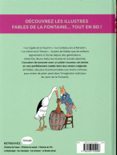 Verso de Les fables de La Fontaine (Heitz) - Les Fables de La Fontaine - Les Classiques en BD