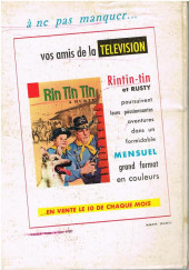 Verso de Rin Tin Tin & Rusty (1re série - Vedettes TV) -Rec13- Album N°13 (n°52, 54, 55 et 56)