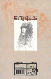 Verso de (AUT) Rodier, Denis - Croquis