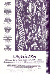 Verso de (Catalogues) Éditeurs, agences, festivals, fabricants de para-BD... - L'Association - 1997 - Catalogue