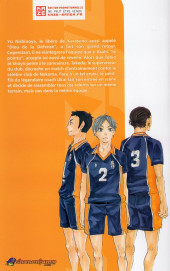 Verso de Haikyu !! Les As du Volley -3a2015- Tome 3