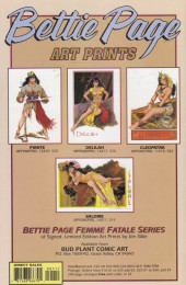 Verso de Bettie Page Comics: Spicy Adventure (1997) - Bettie Page Comics: Spicy Adventure