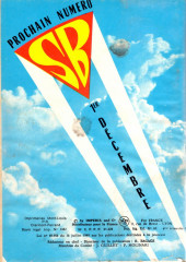 Verso de Super Boy (2e série) -291- Complot dans l'ombre
