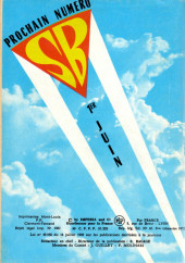 Verso de Super Boy (2e série) -273- La Planète Bleue