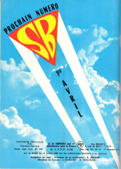 Verso de Super Boy (2e série) -319- Du travail en série