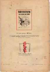 Verso de Bibi Fricotin (2e Série - SPE) (Après-Guerre) -3a- Bibi Fricotin fait le tour du monde