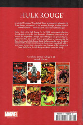 Verso de Marvel Comics : Le meilleur des Super-Héros - La collection (Hachette) -64- Hulk rouge