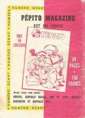 Verso de Pepito (1re Série - SAGE) -119- A l'abordage !
