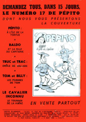 Verso de Pepito (1re Série - SAGE) -16- Pepito contre la fille du corsaire bleu