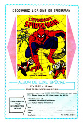 Verso de L'Étonnant Spider-Man (Éditions Héritage) -9192- Bagarre au clair de Lune