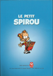 Verso de Le petit Spirou (Publicitaire) -Quick4- Classe de neige