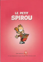 Verso de Le petit Spirou (Publicitaire) -Quick5- J'ai un p'tit chat !