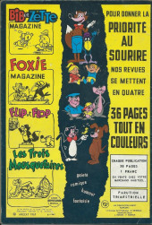 Verso de Flip et Flop (1e Série - Pop magazine/Comics Humour)  -3- Un oiseau sans chien