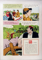 Verso de Four Color Comics (2e série - Dell - 1942) -671- Walt Disney's Davy Crockett and the River Pirates