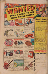 Verso de John Wayne Adventure Comics (1949) -6- Cavern of Doom !