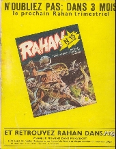 Verso de Rahan (1re Série - Vaillant) -14- Ceux de la terre haute / Les Coquillages bleus