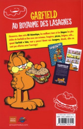 Verso de Garfield (Presses Aventure) - Au royaume des lasagnes