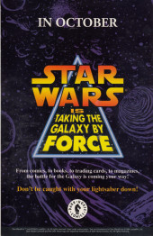 Verso de Classic Star Wars: The Early Adventures (1994) -1- Issue # 1