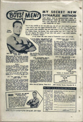 Verso de T.H.U.N.D.E.R. Agents (Tower comics - 1965) -2- Dynamo