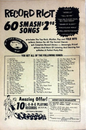 Verso de T.H.U.N.D.E.R. Agents (Tower comics - 1965) -6- (sans titre)