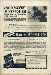 Verso de T.H.U.N.D.E.R. Agents (Tower comics - 1965) -7- (sans titre)