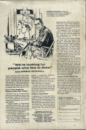 Verso de T.H.U.N.D.E.R. Agents (Tower comics - 1965) -10- (sans titre)