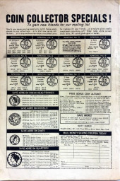 Verso de T.H.U.N.D.E.R. Agents (Tower comics - 1965) -16- (sans titre)