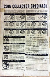 Verso de T.H.U.N.D.E.R. Agents (Tower comics - 1965) -17- (sans titre)