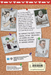 Verso de Le club des Super-héros -1- Justice Académie