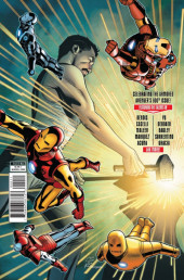 Verso de The invincible Iron Man (2016) -600- The Search For Tony Stark Finale