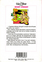 Verso de Walt Disney (Bibliothèque Rose) -a1985- Mickey Strogoff