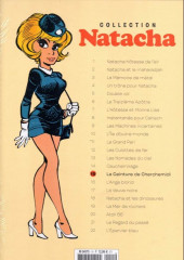 Verso de Natacha - La Collection (Hachette) -15- La ceinture de cherchemidi