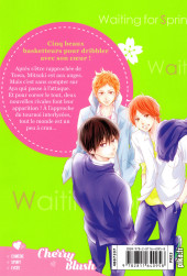Verso de Waiting for spring -3- Tome 3