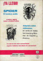 Verso de Zarpa de acero (Vértice - 1966) -4- Tentáculos asesinos