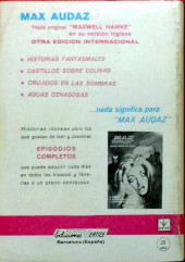 Verso de Zarpa de acero (Vértice - 1966) -7- La Zarpa mortal