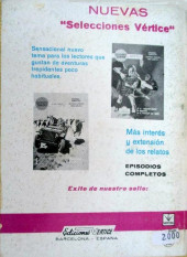 Verso de Zarpa de acero (Vértice - 1966) -8- Contra los hombres de Archela