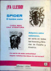 Verso de Zarpa de acero (Vértice - 1966) -9- Territorio prohibido