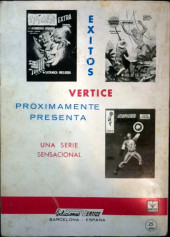 Verso de Zarpa de acero (Vértice - 1966) -23- La rebelión de las sombras