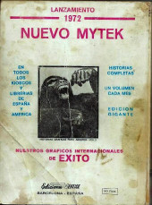 Verso de Zarpa de acero (Vértice - 1966) -HS03- Especial 3