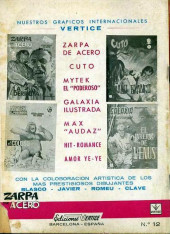 Verso de Zarpa de acero (Vértice - 1964) -12- ¡Muere traidor!