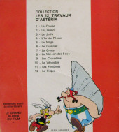 Verso de Asterix (Mini-livres - Les 12 travaux d'Astérix) -2- Le javelot