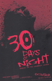 Verso de 30 Days of Night: Beyond Barrow (2007) -1- 30 Days of Night: Beyond Barrow #1