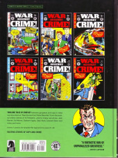 Verso de The eC Archives -151- War Against Crime! - Volume 1