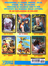 Verso de Le storie Speziale -5- l'inquisitore