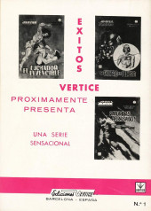 Verso de Spiderman (The Spider - Vértice 1967) -1- Contra el Dr. Misterioso