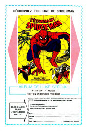 Verso de L'Étonnant Spider-Man (Éditions Héritage) -8586- La grande roue