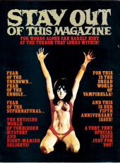 Verso de Vampirella (1969) -36- Issue # 36