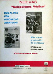 Verso de Kelly ojo magico Extra (Vértice - 1967) -5- Contra los Magus / La derrota de los Magus