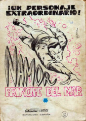 Verso de Kelly ojo magico Extra (Vértice - 1967) -18- ¡Al abordaje perros!